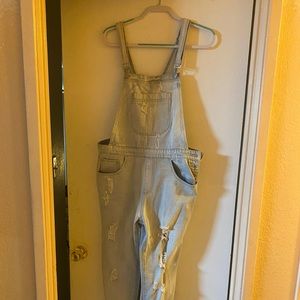 Overall/long light denim size 30